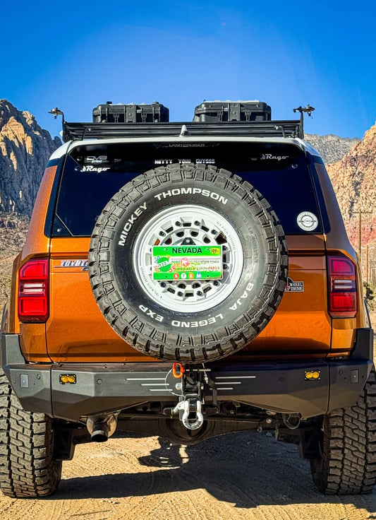 Toyota Landcruiser 2025 DROP DOWN TIRE CARRIER