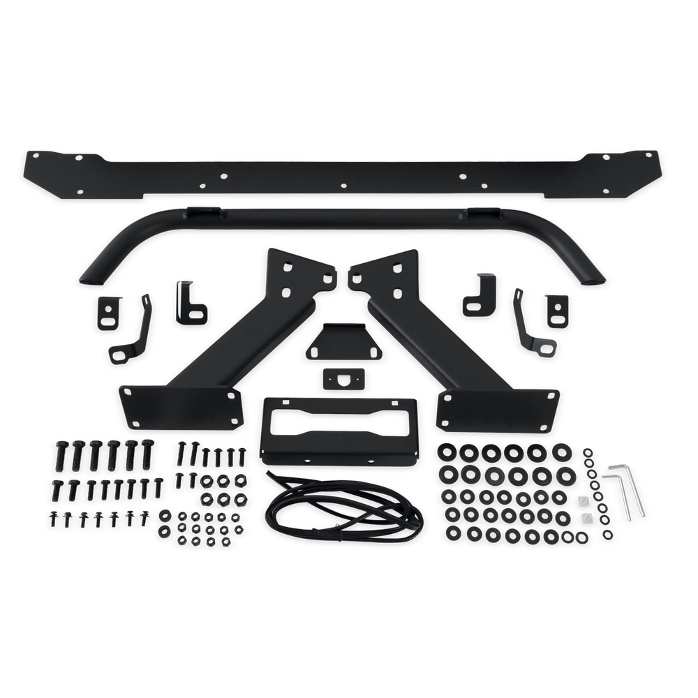 Body Armor 4x4: Subaru Crosstrek (2018-2022) HiLine Front Winch Bumper