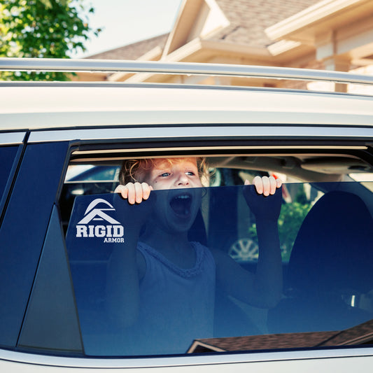 White Vinyl Decal