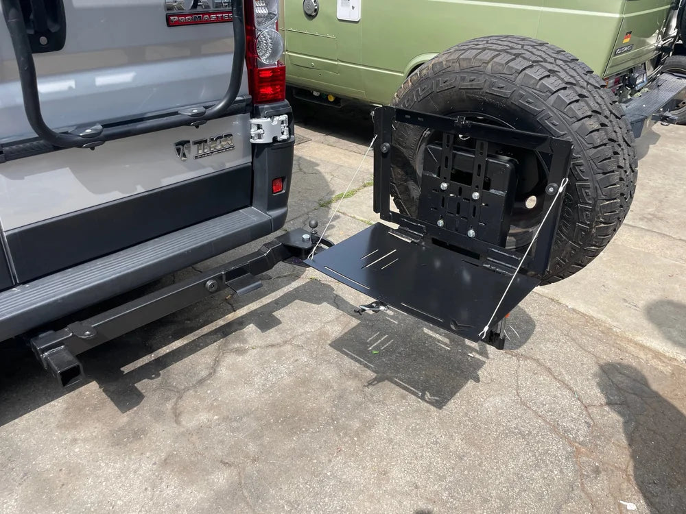Dodge ProMaster (2019-2025) Swing-Out Tire Carrier