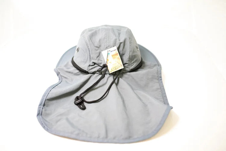 Sun Hat with Back Flap - Fishing / Sun Runner / Cape / Hiking / Beach / UV Protection