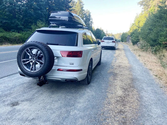 Audi Q7 Spare Tire Hitch Carrier