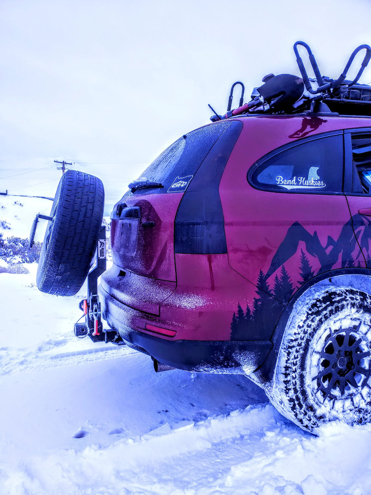 Honda CRV Spare Tire Carrier