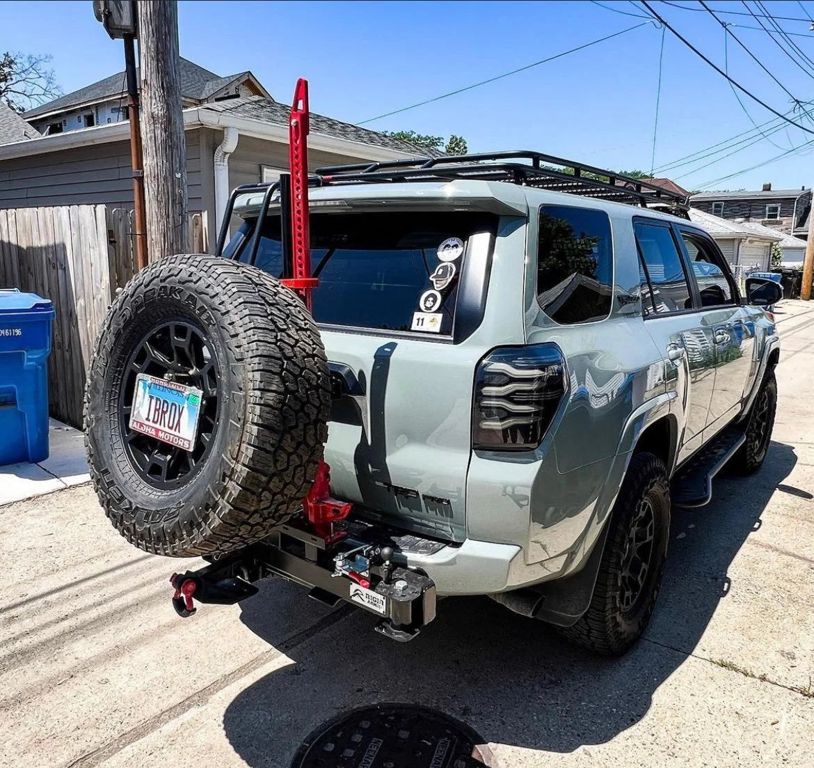 Toyota 4Runner 5th Gen Armory Swing-Out Tire Carrier