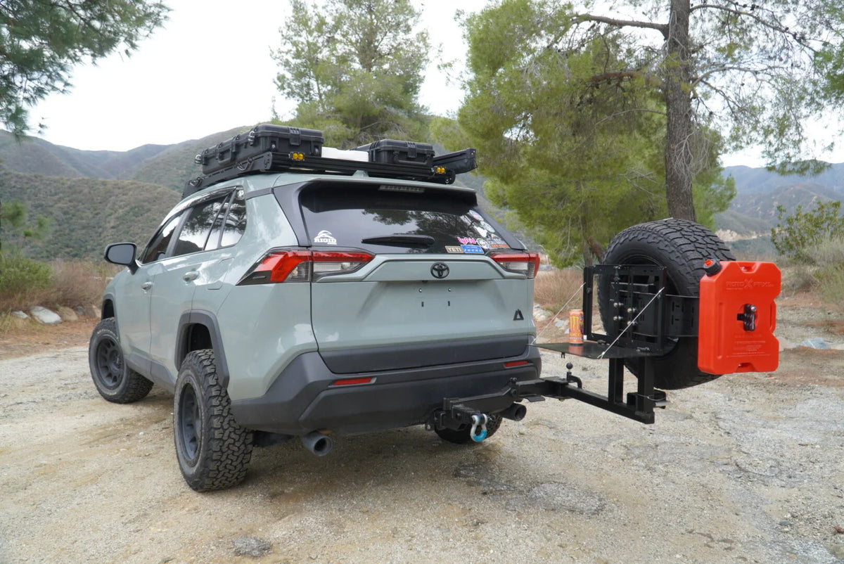 Toyota RAV4 Hybrid Swing-Out Tire Carrier
