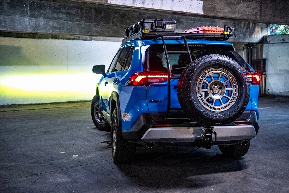 Toyota Rav4 Drop Down Spare Tire Hitch Carrier