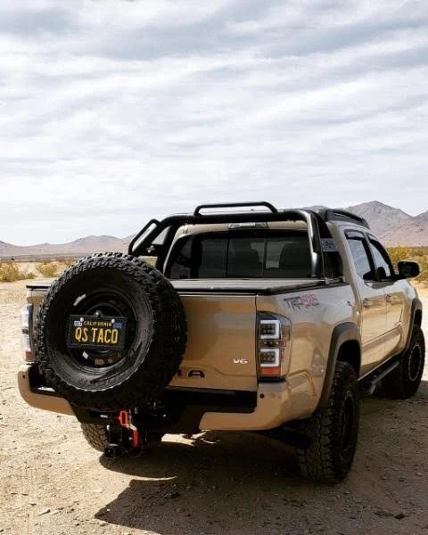 Toyota Tacoma (2000-2022) Single Arm Tire Hitch Carrier