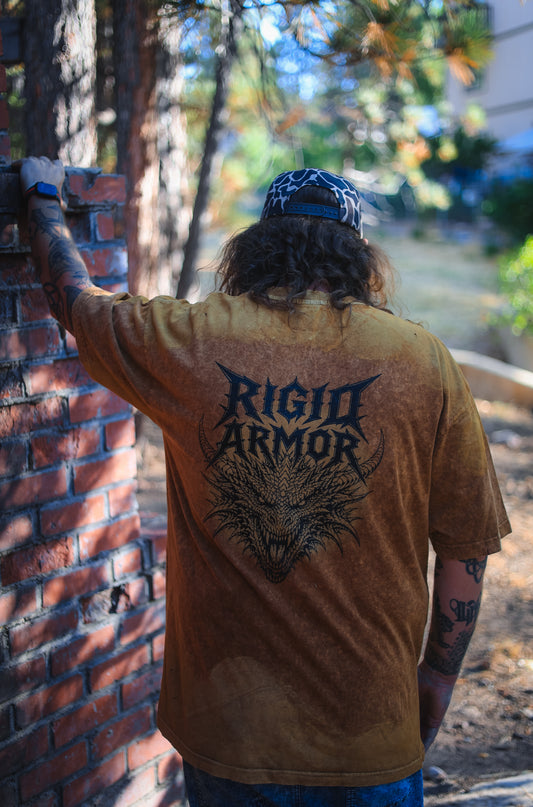 Rigid Armor Heavy Metal Dragon T-Shirt