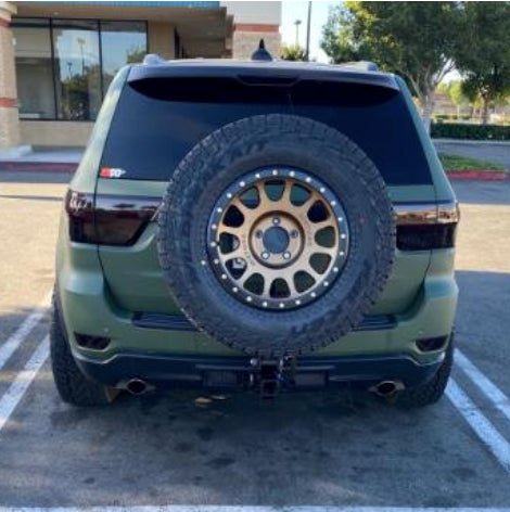 Jeep Grand Cherokee (2005-2022) Drop Down Spare Tire Hitch Carrier