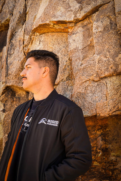 Rigid Armor Bomber Jacket