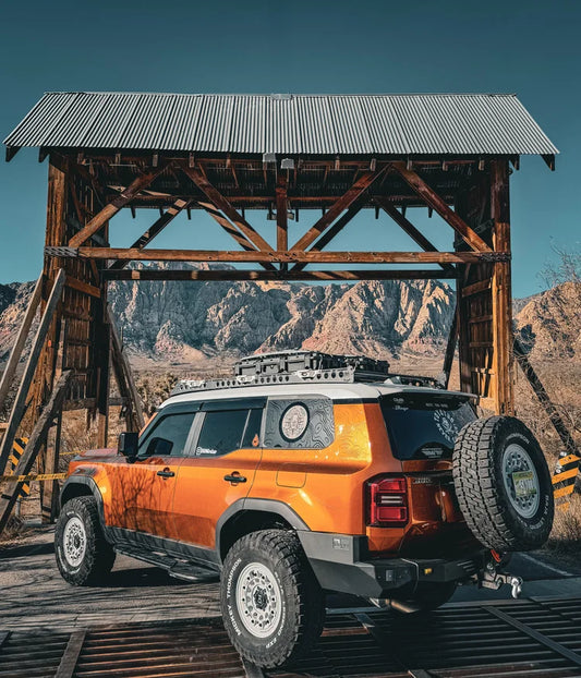 Toyota Landcruiser 2025 DROP DOWN TIRE CARRIER